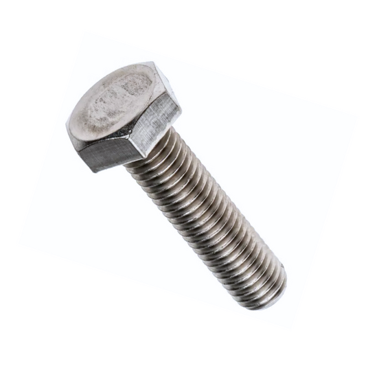 M6 x 10mm Hex Bolt – SS304 Stainless Steel